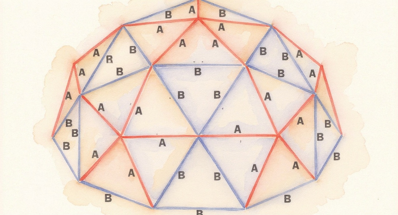2V Geodesic Dome Hub Kit