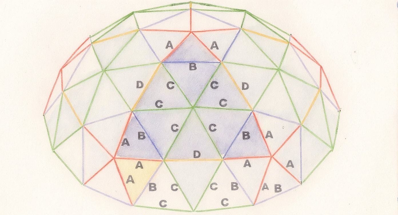 3V 4/9 Geodesic Dome Hub Kit