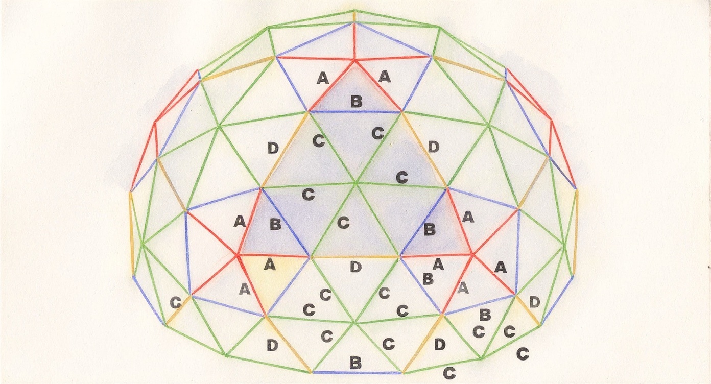 3V 5/9 Geodesic Dome Hub Kit